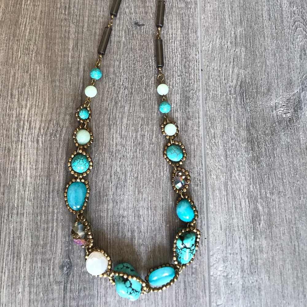 Turquoise Stone Necklace